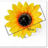 Sunflower Hair Barrettes - Daisy Hair Clips for Women Girls, Alligator Hair Pins (4pcs)