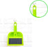 Mini Dustpan and Broom Set 1 Pcs Portable Plastic Brush Set (Blue) for Home Kitchen Sweeper Table Desk Office