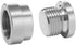 Ywdiml 4PCS M181.5 304 Car Stepped Mounting Bung and Plug, Stainless Steel Vehicle Oxygen Sensor Bung, Automotive