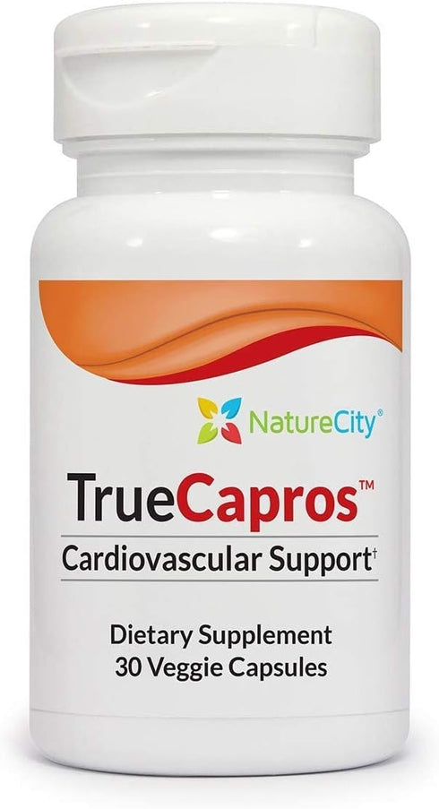 True-Capros Amla Fruit Extract Supplement, Polyphenol Antioxidant Power, 30 Veggie Capsules, Non-GMO Vegan