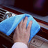 Shaxon 6 Pack, 12 12 Inches Ultra Absorbent Microfiber Cleaning Cloths, Blue, x