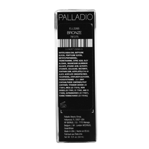 Palladio Liquid Eyeliner, Bronze, Highly Pigmented, Smear-proof, Includes Easy Grip Wand