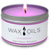 Wax and Oils Soy Wax Aromatherapy Scented Candles, Lavender, 8 Ounces, Single
