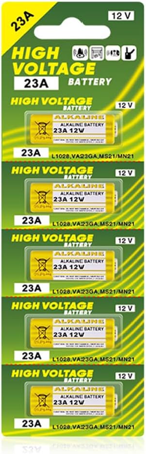 YIGOCELL 23A A23 Battery - Long Lasting -12V Batteries for Doorbells and Remote