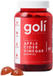 Goli Apple Cider Vinegar Gummy Vitamins - 60 Count, Vegan, Gluten-Free, Non-GMO, with Vitamin B12
