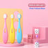 EasyHonor Baby Toothbrush for Ages 1-3, Extra Soft Toothbrush with 10000 Floss Bristles for Toddler Gum Care (4Pcs)