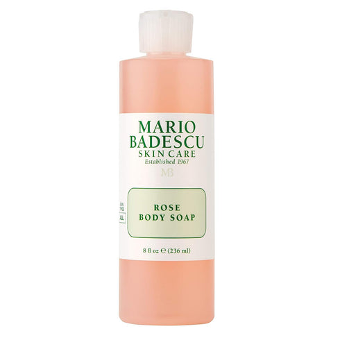 Mario Badescu Rose Body Soap, 8 fl oz, Pampered and Hydrated Skin