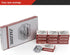 ZIZZON 100 Count Callus Shaver Replacement Blades
