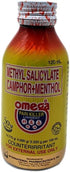Methyl Salicylate Camphor+Menthol Omega Pain Killer Liniment 120mL (Pack of 3)