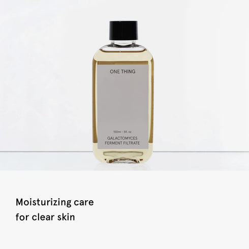 ONE THING Galactomyces Ferment Filtrate Toner 5.07 Fl Oz, Hydrating Daily Essence for Clear Glowy Skin