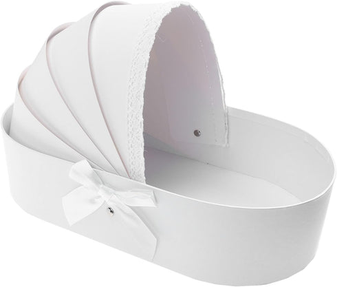 Cabilock Shower Floral Arrangement Box with Fresh Flower Packing, White Paper Wrapping