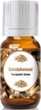 SXMFFHCG Sandalwood Essential Oil for Diffuser & Reed Diffusers (100% Pure Essential Oil)