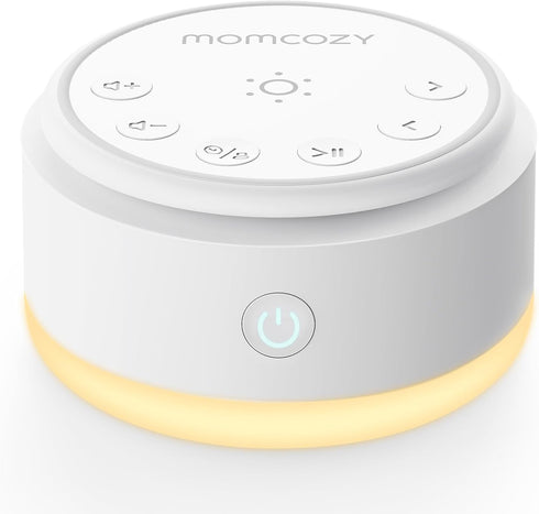 Momcozy Sound Machine for Baby-20 Soothing Sounds & Touch Warm Light Portable