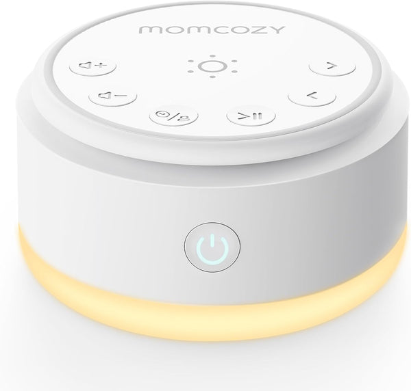 Momcozy Sound Machine for Baby-20 Soothing Sounds & Touch Warm Light Portable