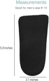 3/4 Inch (18mm) Leg Length Discrepancy Lifts for Men and Women (2 Small Lefts) - Black