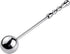 PIDOIM Stainless Steel Dildo Massage Wand, Handheld Anal Probe Metal Anal Butt Plug Masturbation Pleasure Stick Anus