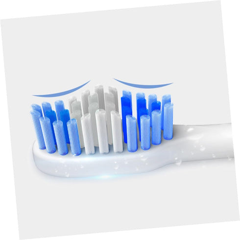 Set S Electric Toothbrush Vibration Toothbrush USB Rechargeable for Home Use White