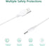 qinlei D2/S2 C2 1 Pack Charger Cord Replacement for Bitvae Electric Toothbrush, Water Flosser