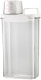 Vansza Fabric Softener Dispenser, Anti-Moisture Laundry Beads Dispenser with Measuring Cup, Laundry Detergent