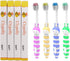 Kids Bee Toothbrush, Soft Bristle Individually Wrapped, Child Sized Brush Head for Toddlers 3-12 Years, Pack of 12
