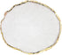 Nail Art Palette Resin, Mixed Color Nail Painting Display Board with Gilded Edge for Makeup (White)