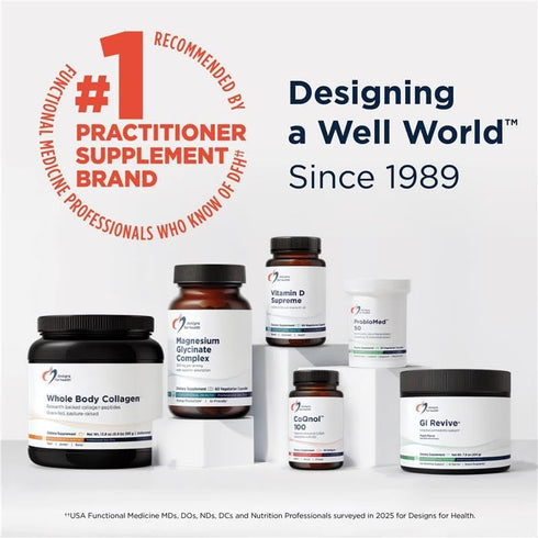 Thyrommune (60 Designs For Health - Thyroid Support Supplement with Selenium (Selenomethionine) + Myo-Inositol - Vegan
