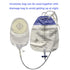 YEYSXSY 45mm 10PCS Urostomy Supplies Medicals Drainable Pouch Ostomy Stoma Bags One Piece System Cut-to-FitMax Cut