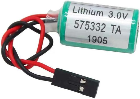 KUAN MAI 2 Pack 3V 575332TA 575332 6FC5247-0AA18-0AA0 1200mAh 810D 840D TA PLC Battery for Siemens PLC