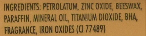 Zinka Colored Nosecoat Zinc Oxide Water Resistant 2 Pack Bundle, 0.6 Ounce Tube, Flesh
