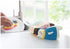 Sink Cat Dish Sponge Scrubber for Washing Dishes, Pack of 4 Dishwashing Cloth Scrubbers (BluePink Set)
