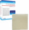 AREZA MEDICAL Calcium Alginate Wound Dressing Pads, 4.25" x 4.25", 10 Sterile Non-Stick Gauze Pads for Wound Care