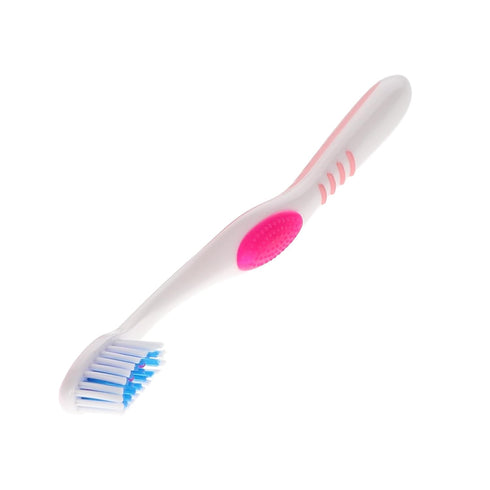 House Brand Dentistry 500177 72/Pk HSB Adult Toothbrushes with Tongue Brush