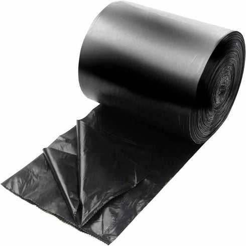 18 Gallon Trash Bags, 100 Counts, Kitchen Garbage Bag, Black