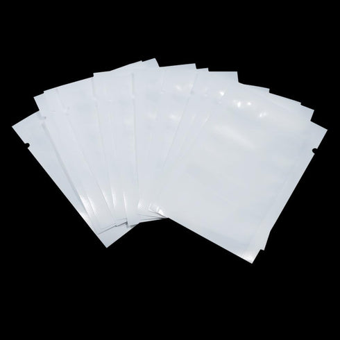 PABCK 300 Pcs 2.4x3.5 inch Plastic Heat Seal Bags for Food Storage, Mini Packaging with Tear Notches
