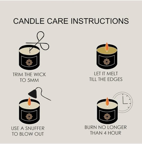 Kadilo 13oz, 3 Soy Wax Scented Candles, Aromatherapy, Stress Relief, Vegan, Non-Toxic, Infused with Natural Essential