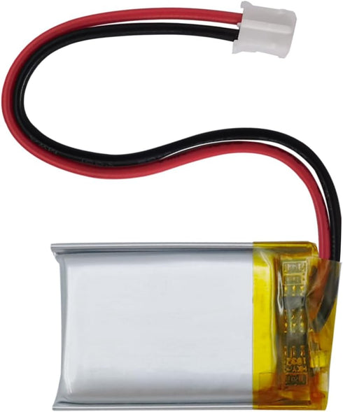 (3 Pack) 3.7v 502030 Battery Lithium Polymer Battery 250mAh Compatible for Multiple Devices with PH 2.54 JST