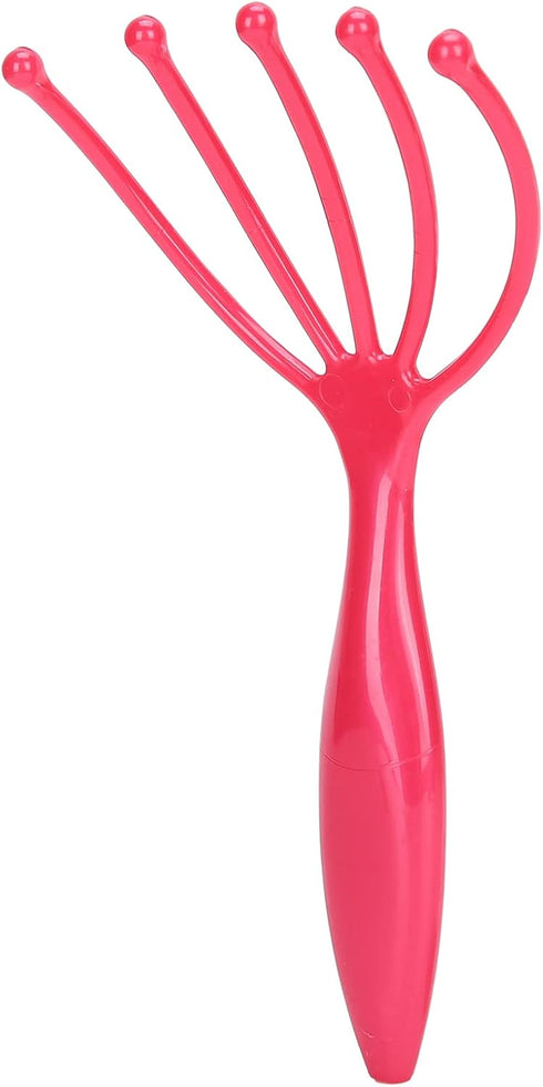 Head Massager Claw, Plastic Handheld Scalp Massager for Hair Growth & Stress Relief, Home SPA & Travel Use