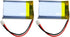2PCS lipo Battery Polymer Lithium Battery 472540 3.7V 500mAh Lithium Battery for Smart Digital Products