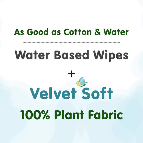 Mother Sparsh 15 Pack 8 Cotton Scented Water Plant Fabric, Biodegradable Wipe (Blue, Wipes)