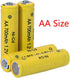 12 Packs AA Garden Ni-Cd Batteries 1.2V 700mAh - Rechargeable for Solar Lights, Landscape Lighting