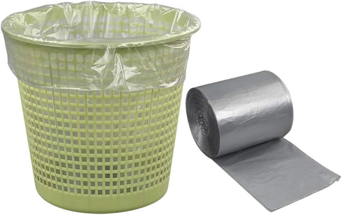 1.5 Gallon Small Trash Can Liner Bags, Grey Garbage Bags, 260 Bags