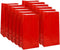 Ruby Red Party Paper Bag | 10" x 5", 12 Pcs
