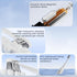 Sensor,5 2 38000 4 Electric Toothbrush, with Pressure Cleaning Modes, Minute Timer and QuadPacer, VPM Electric Motor