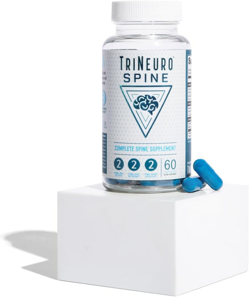Spine Complete Spinal Supplement & Pain Reliever - 60 Capsules, Regulates Articular Degeneration, Joint Pain Relief