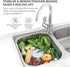 WEYUXN Purifier Vegetable Cleaner,Fruit and Vegetable Purifier, Clean Fresh Produce in Water for Kitchen Home(White)