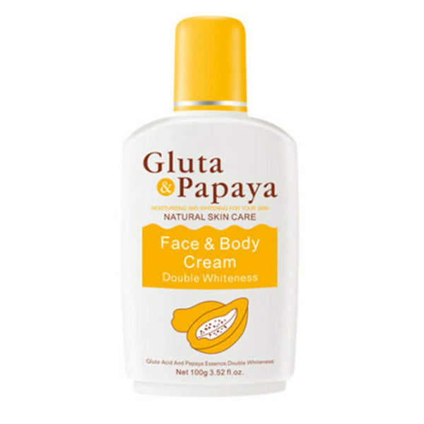 Moisturizing Face and Body Cream - GLUTA & PAPAYA