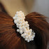 Ruihfas 3Pcs Fashion Korean Hair Scrunchies Accessories Beaded Elastic Hair Ties for Women Girls