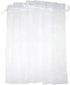 50PCS Drawstring Organza Folding Hand Fan Pouch Party Wedding Favor Bags (White)