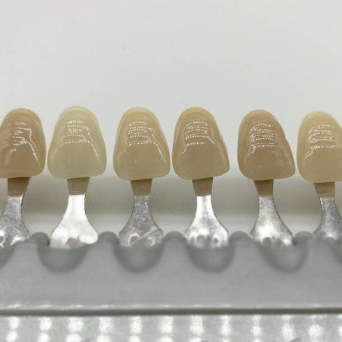 Dental Equipment Teeth Whitening Porcelain Classic 16-Color Shade Guide Model, 1PCS