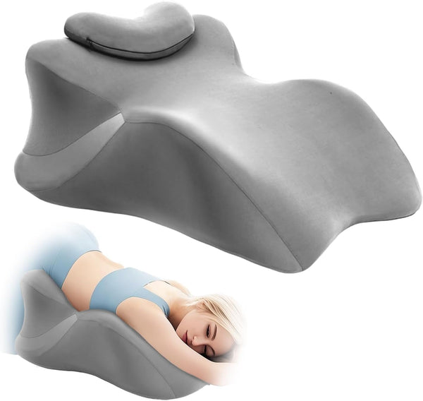 kaobbfacai Wedge Pillow for Couples Intimacy, Spine & Hip Alignment Position Cushion, Memory